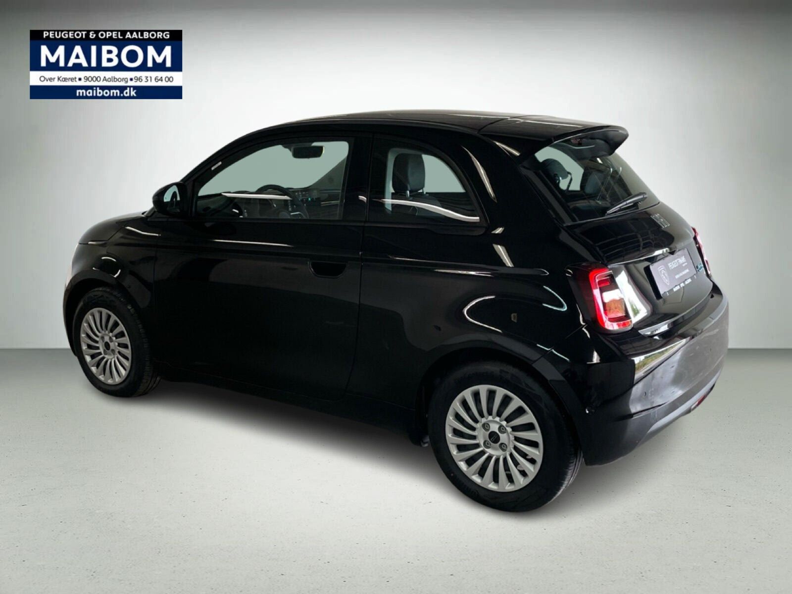 Sort Fiat 500e fra 2023