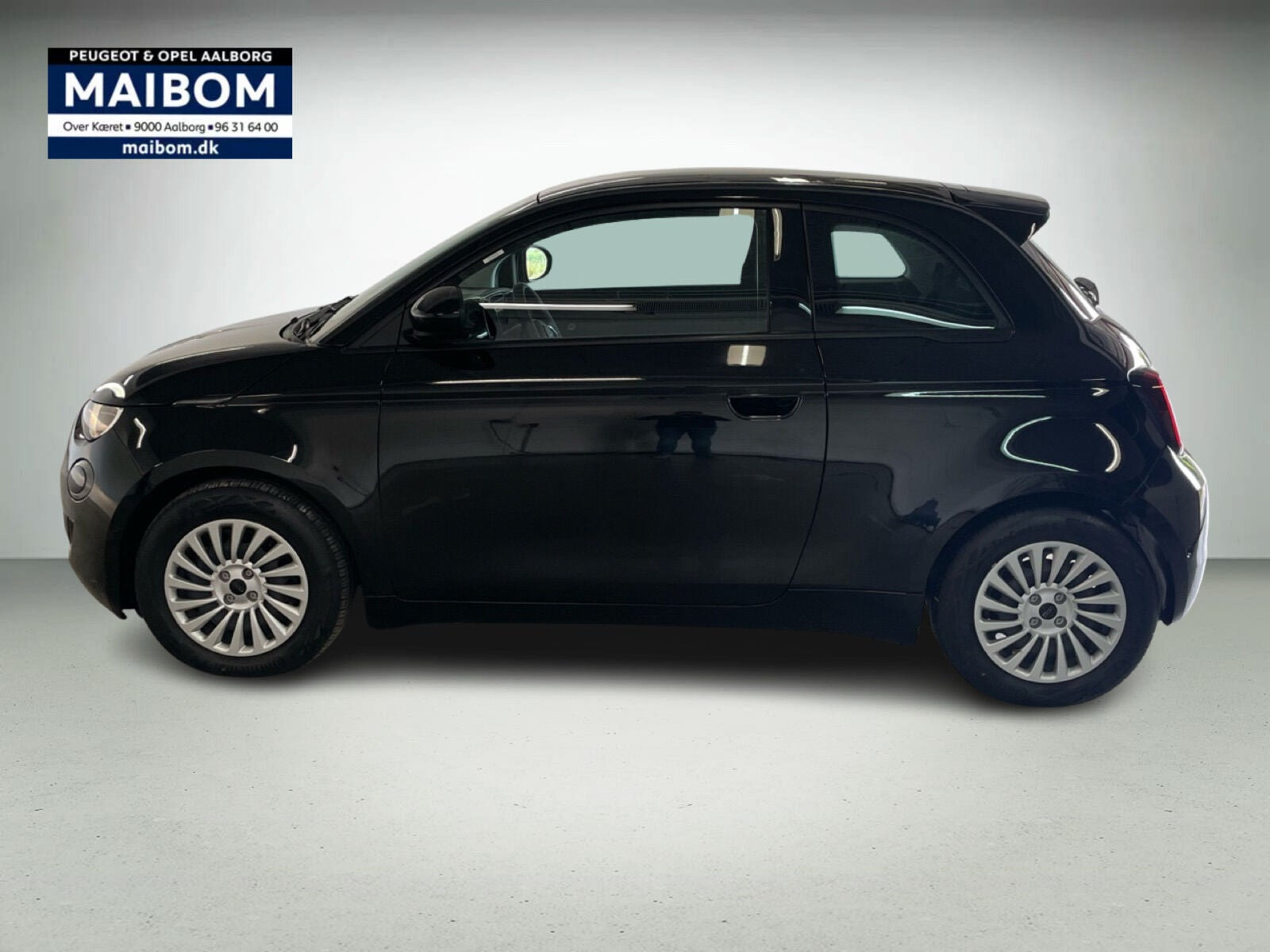 Sort Fiat 500e fra 2023
