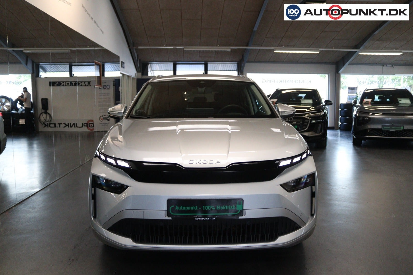 Sølv Skoda Enyaq fra 2026