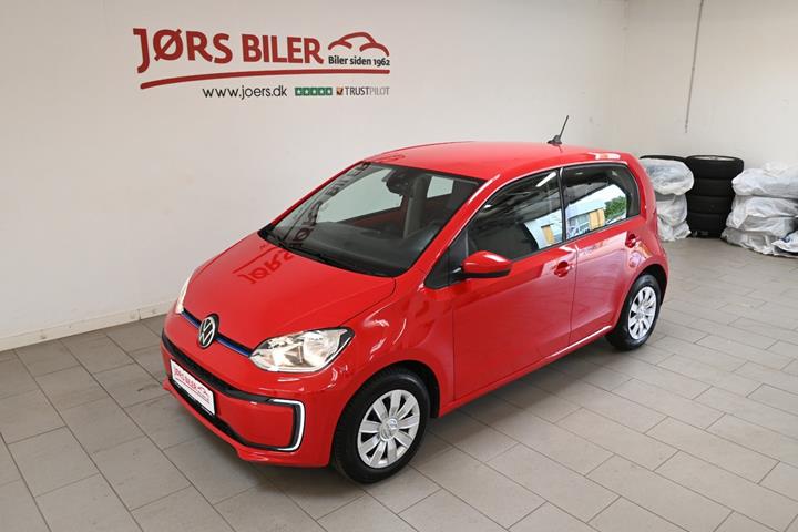 Rød VW E-UP! fra 2021