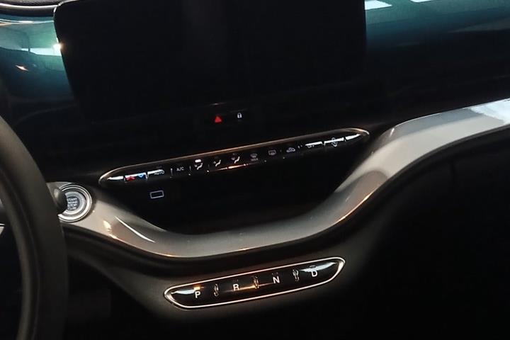 Grøn Fiat 500e fra 2023