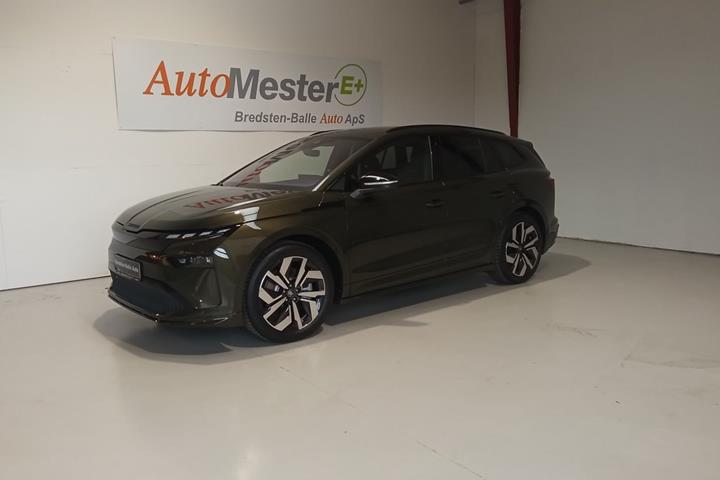 Grøn Skoda Enyaq fra 2026