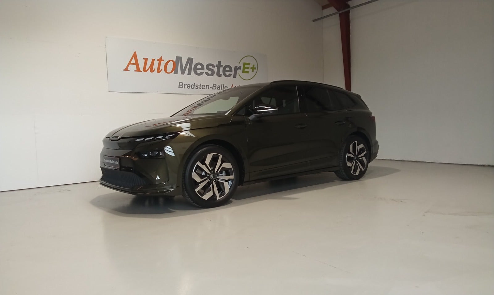 Grøn Skoda Enyaq fra 2026
