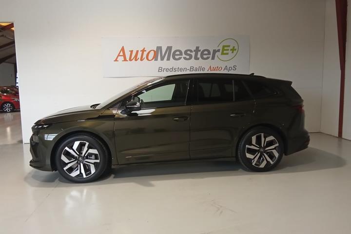Grøn Skoda Enyaq fra 2026