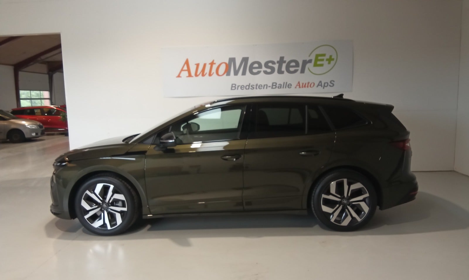Grøn Skoda Enyaq fra 2026