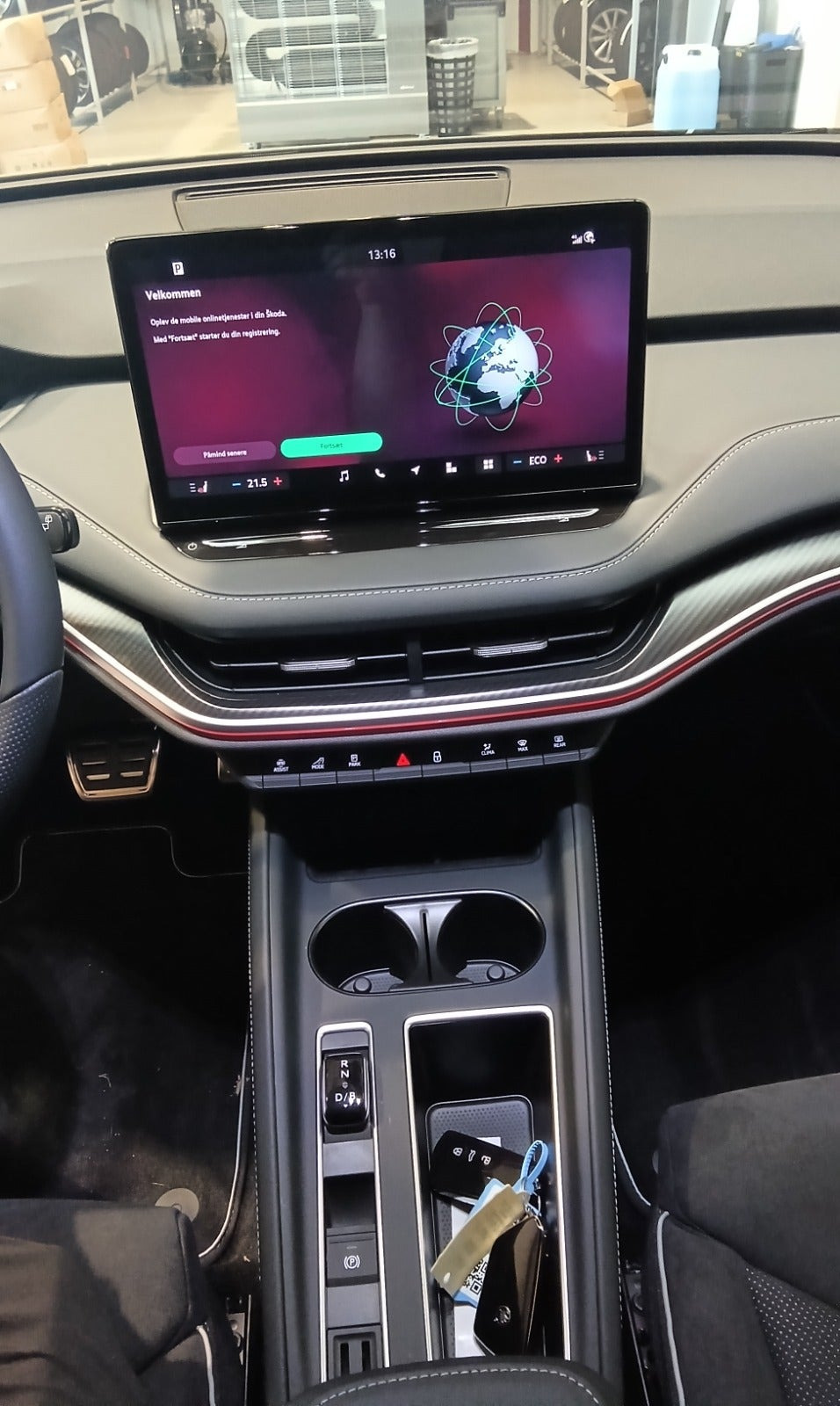 Grøn Skoda Enyaq fra 2026