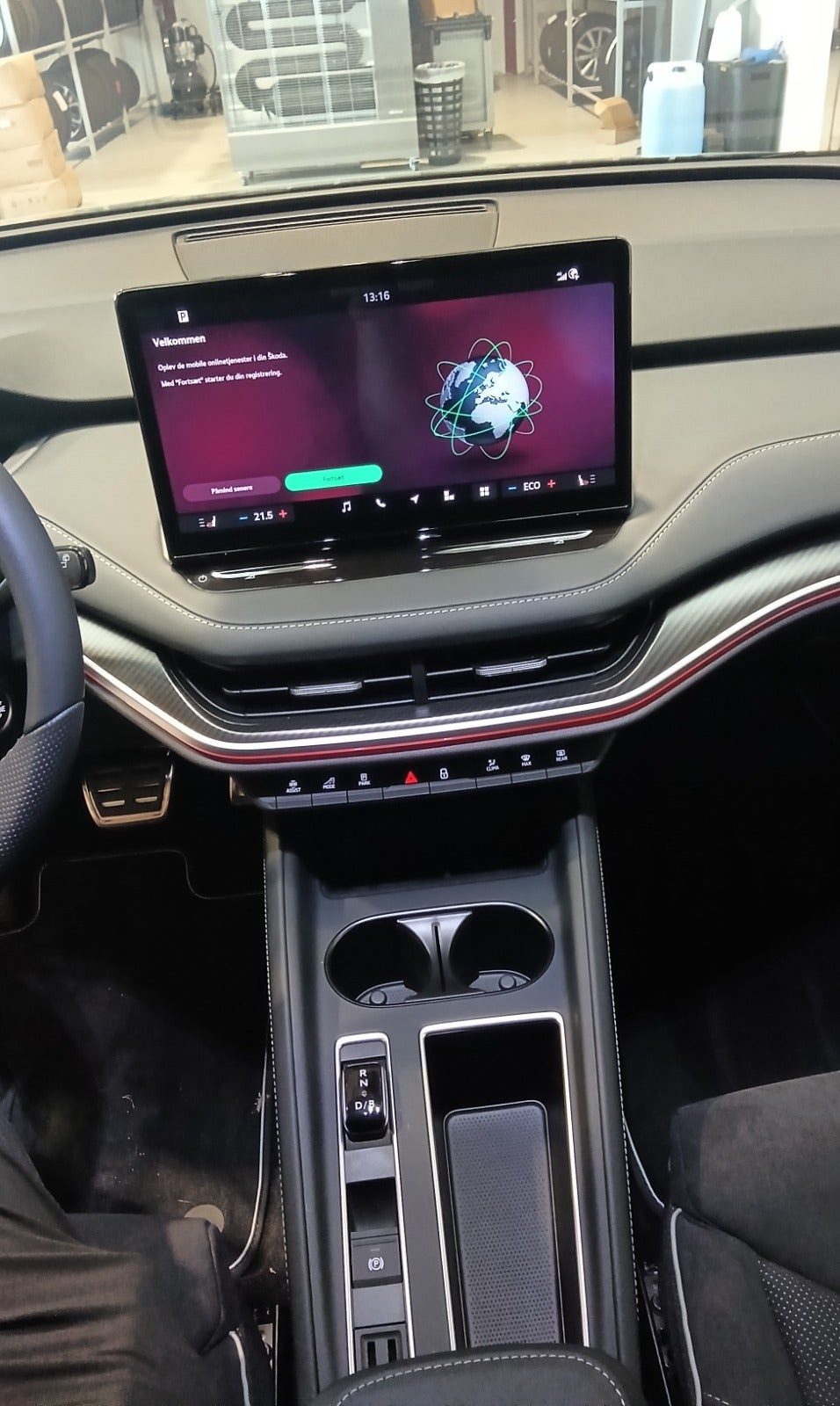 Grøn Skoda Enyaq fra 2026