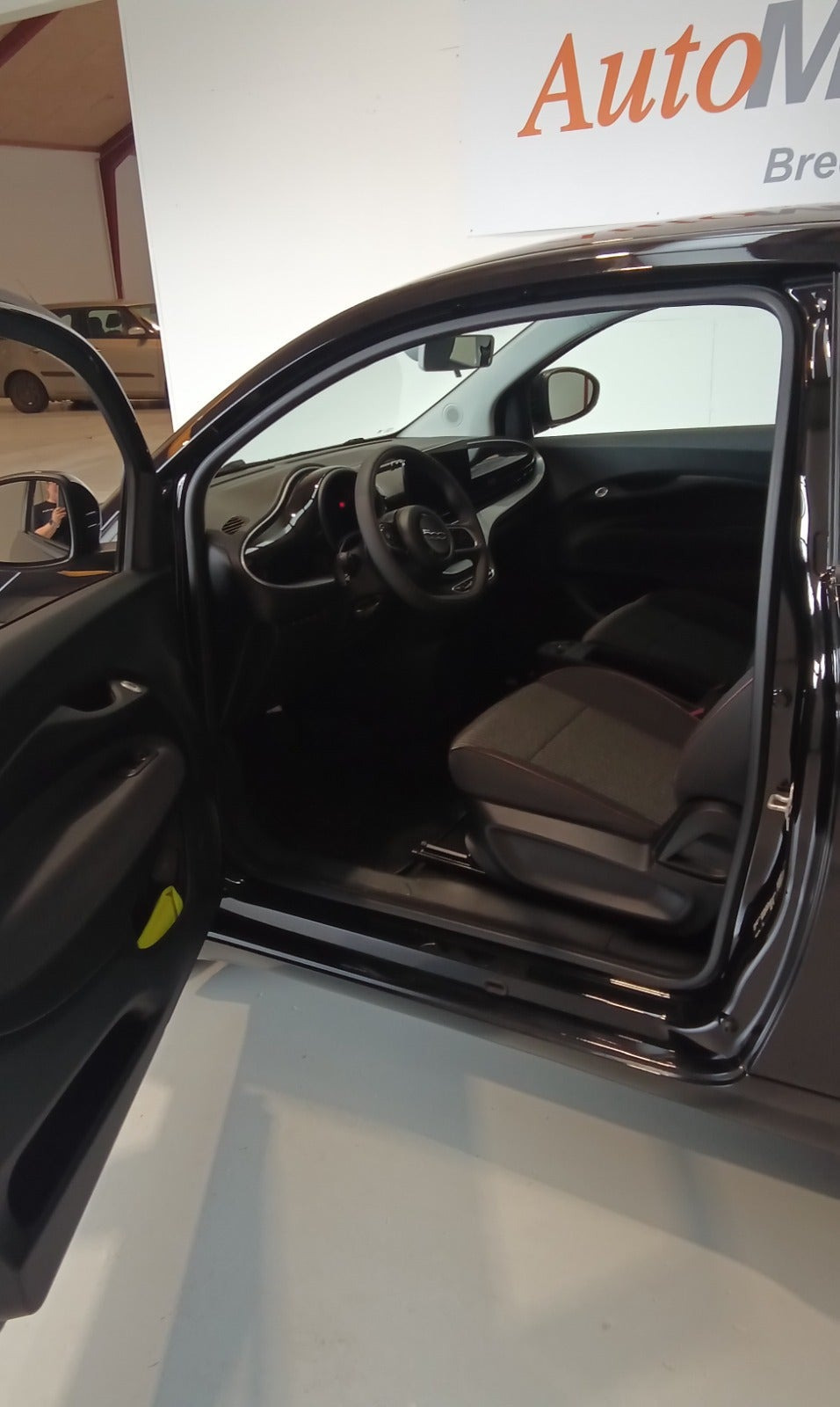 Sort Fiat 500e fra 2023