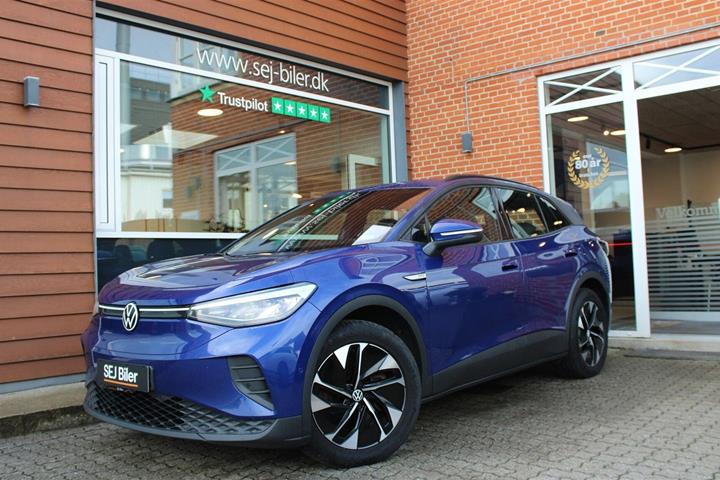 Blå VW ID.4 fra 2023