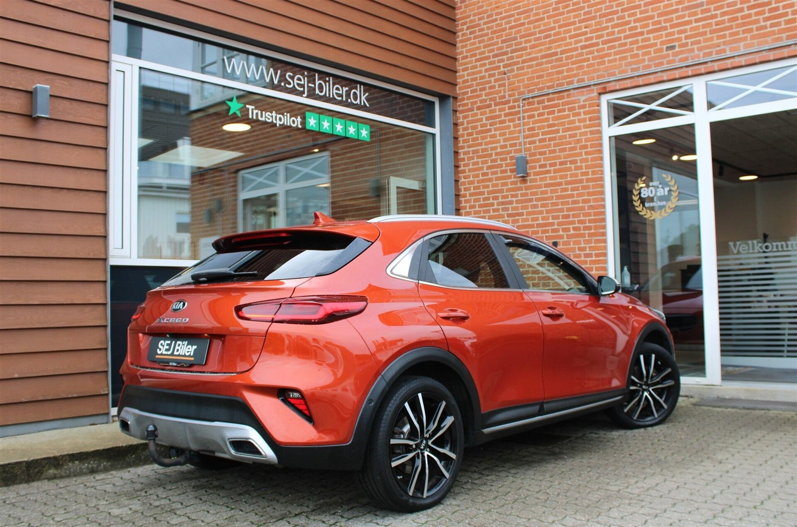 Orange Kia XCeed fra 2021