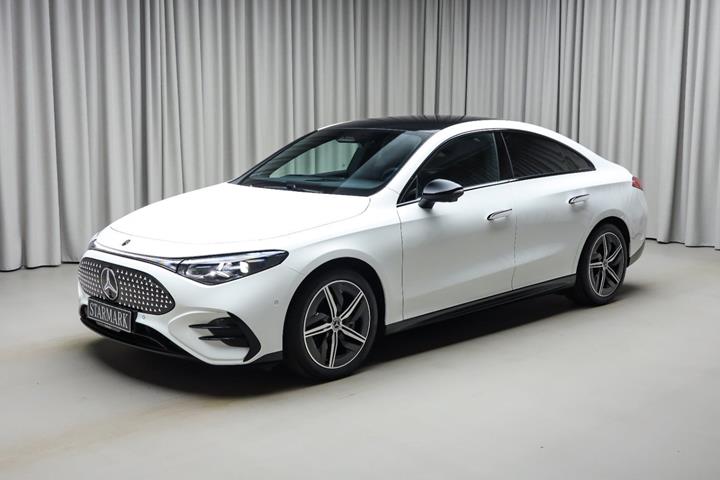 Hvid Mercedes CLA250+ fra 2025