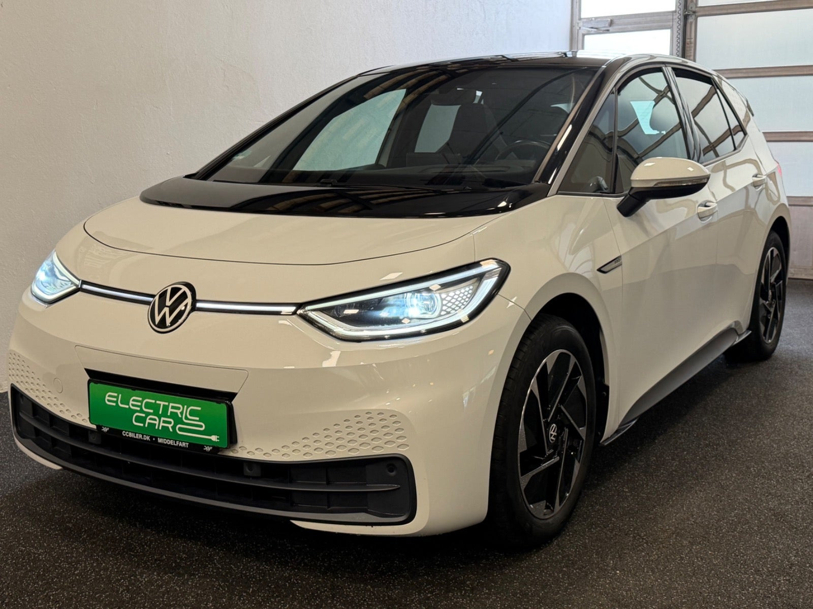 Hvid VW ID.3 fra 2021