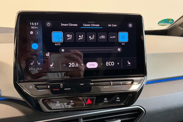 Hvid VW ID.3 fra 2021