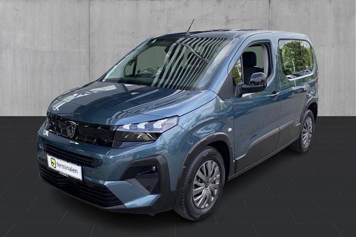 Blå Peugeot e-Rifter fra 2025