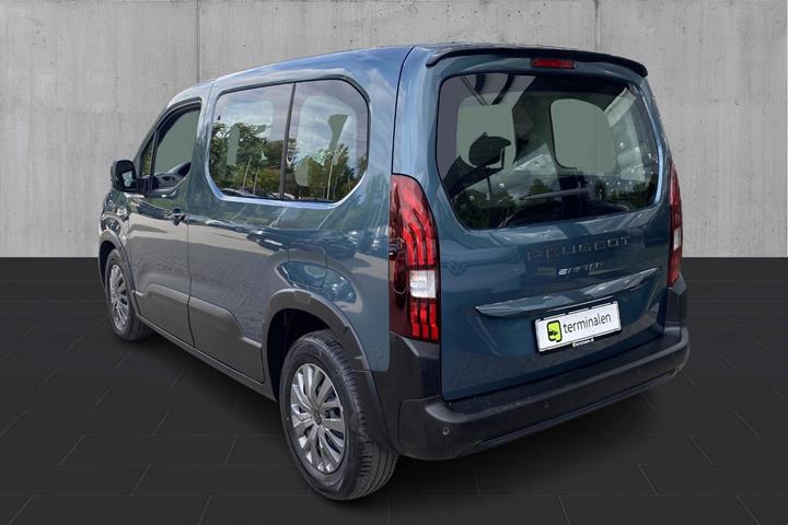 Blå Peugeot e-Rifter fra 2025