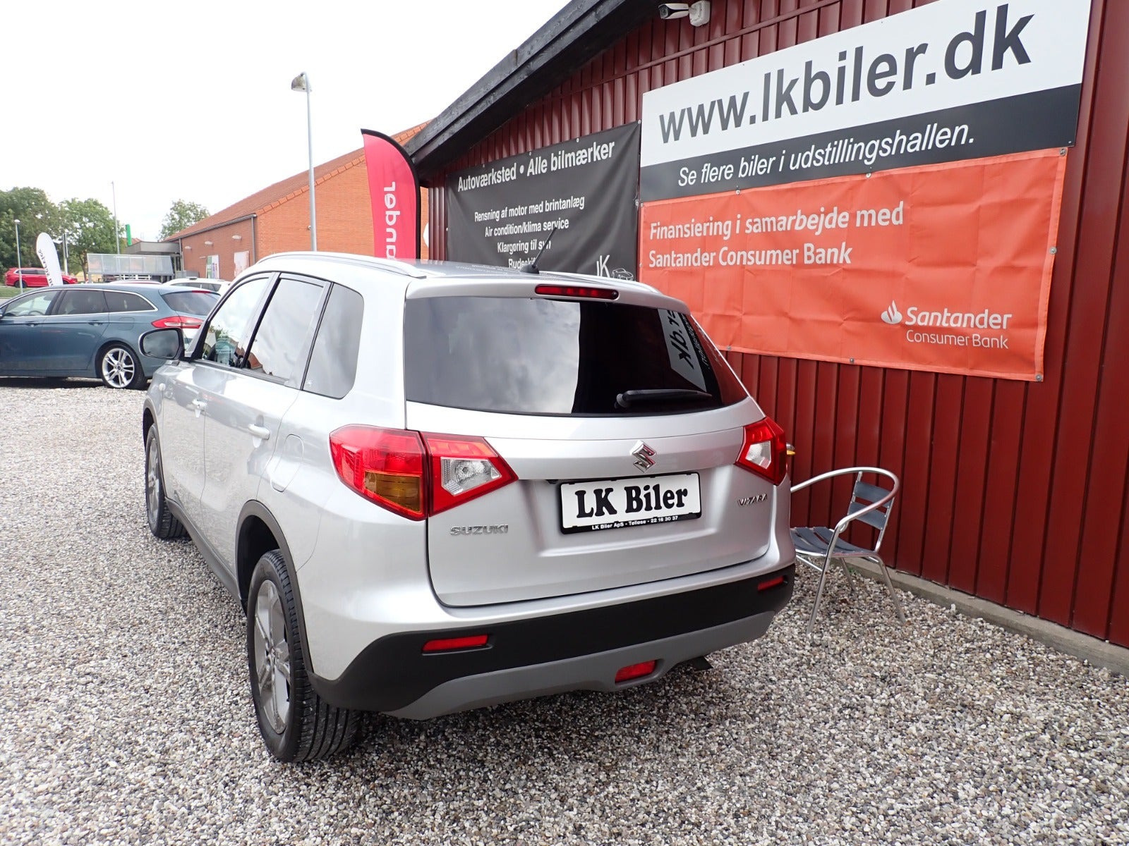 Sølv Suzuki Vitara fra 2015