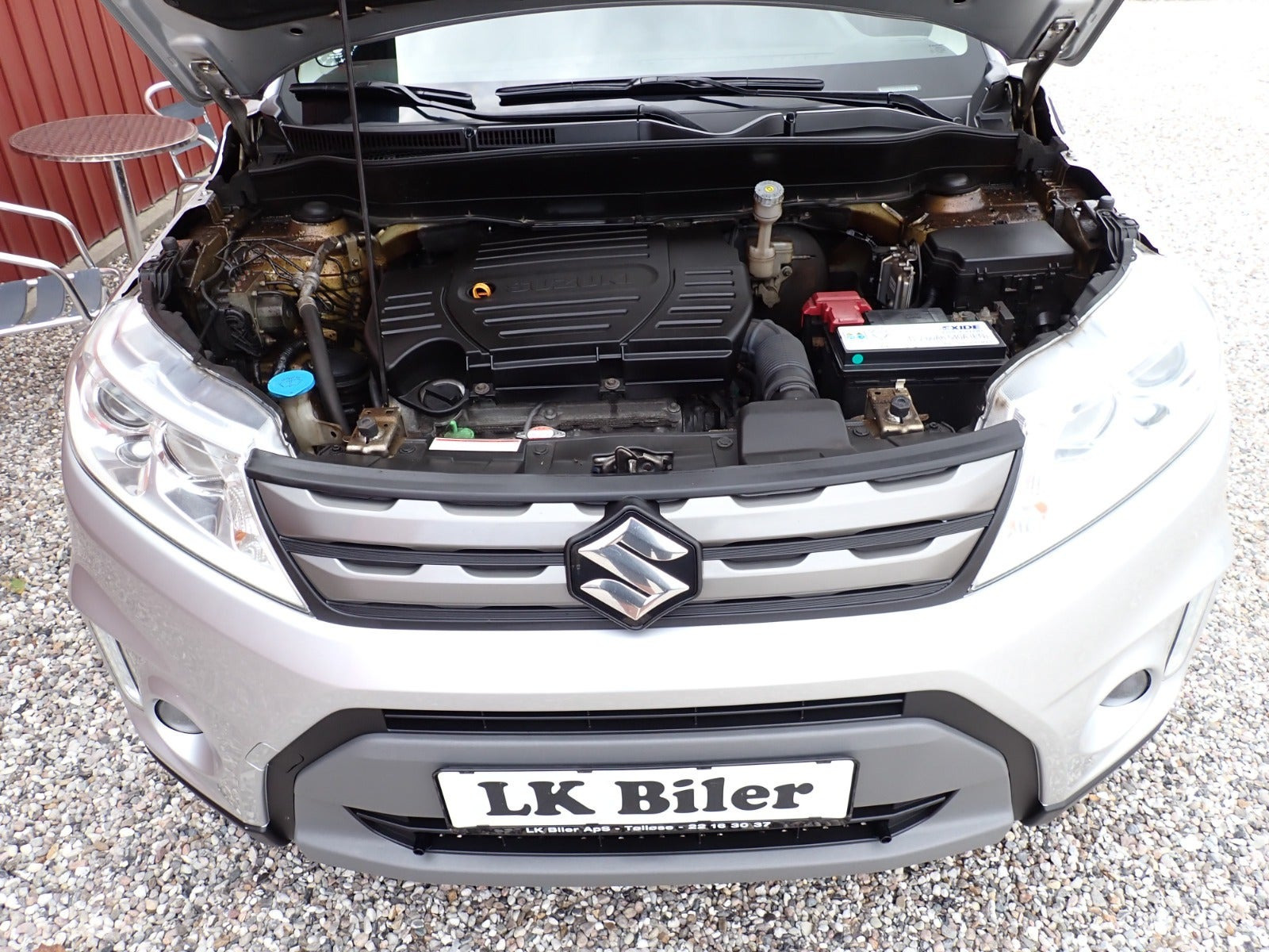 Sølv Suzuki Vitara fra 2015