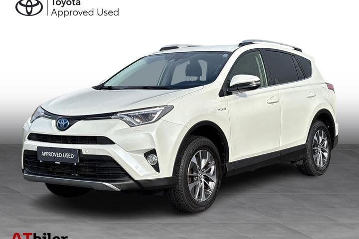 Hvid Toyota RAV4 fra 2017