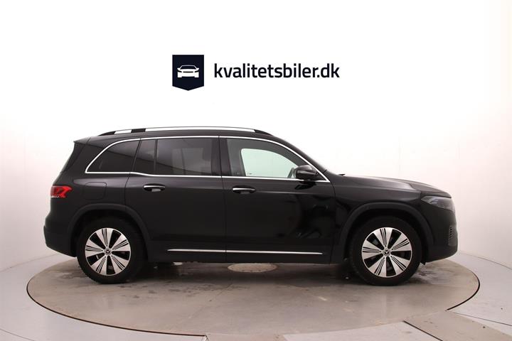 Sort Mercedes EQB350 fra 2023
