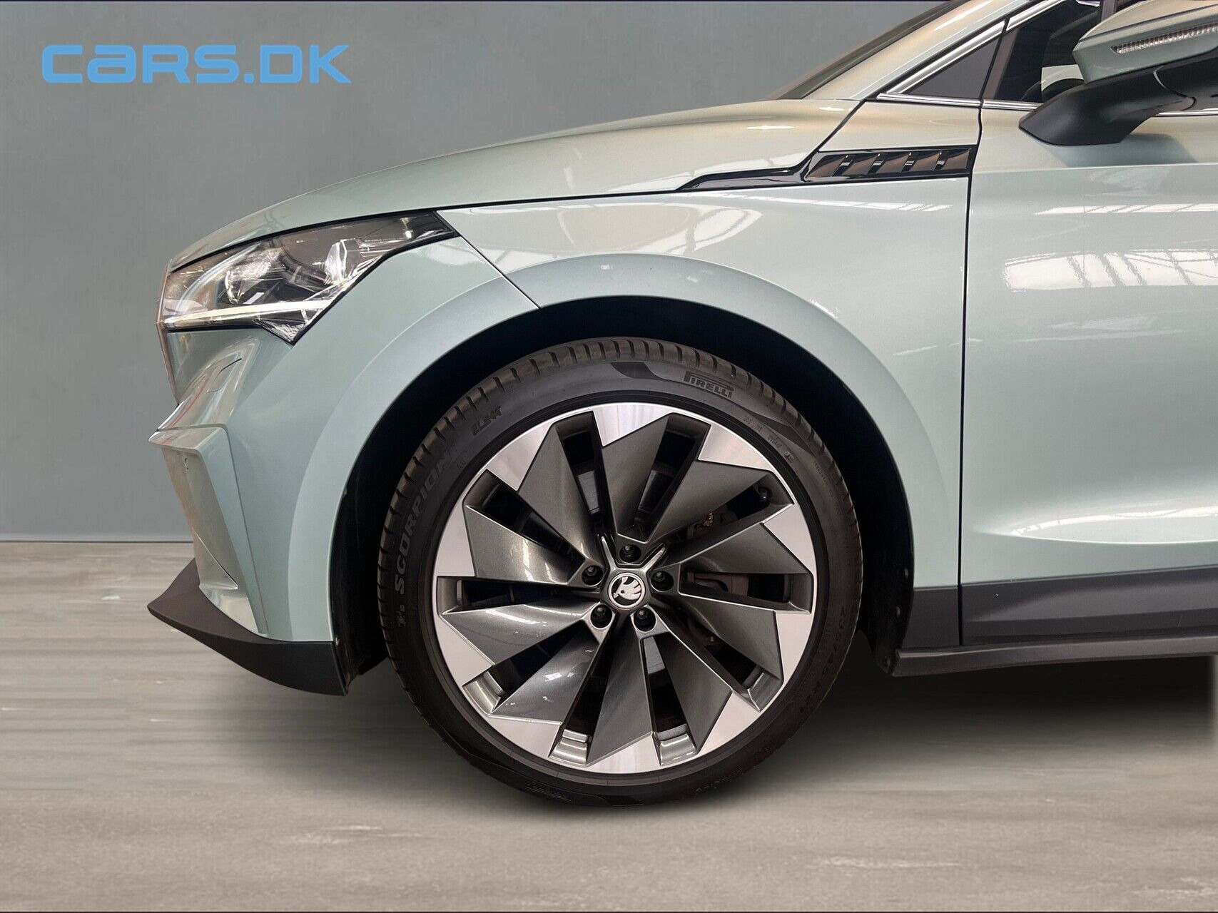Sølv Skoda Enyaq fra 2022