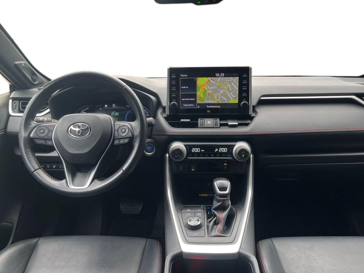 Blå Toyota RAV4 Plug-in fra 2022
