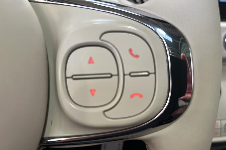 Hvid Fiat 500 fra 2020