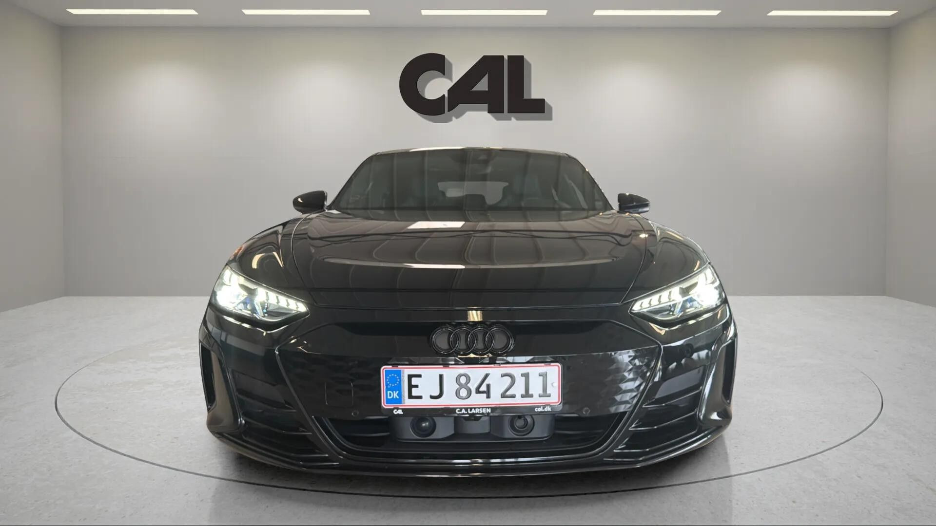 Sort Audi e-tron GT fra 2023
