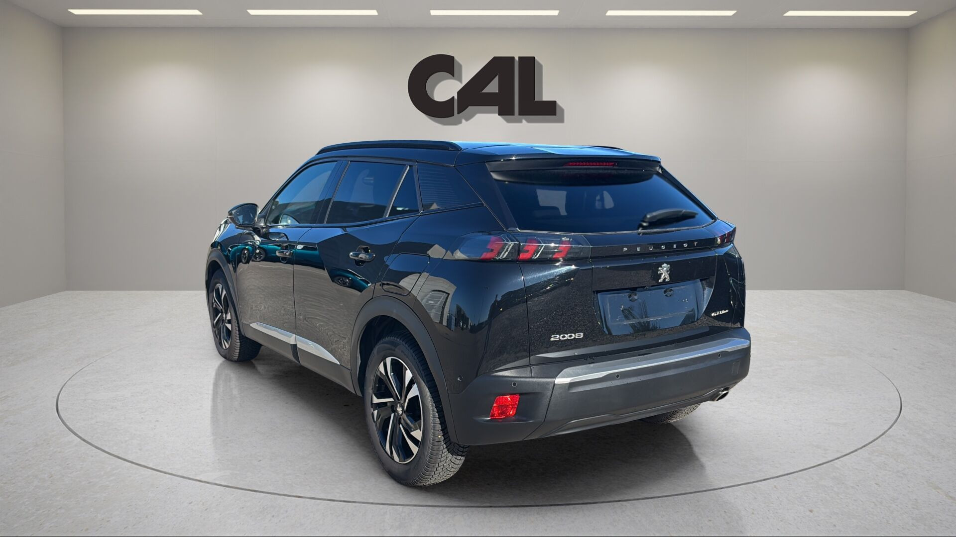 Sort Peugeot 2008 fra 2020
