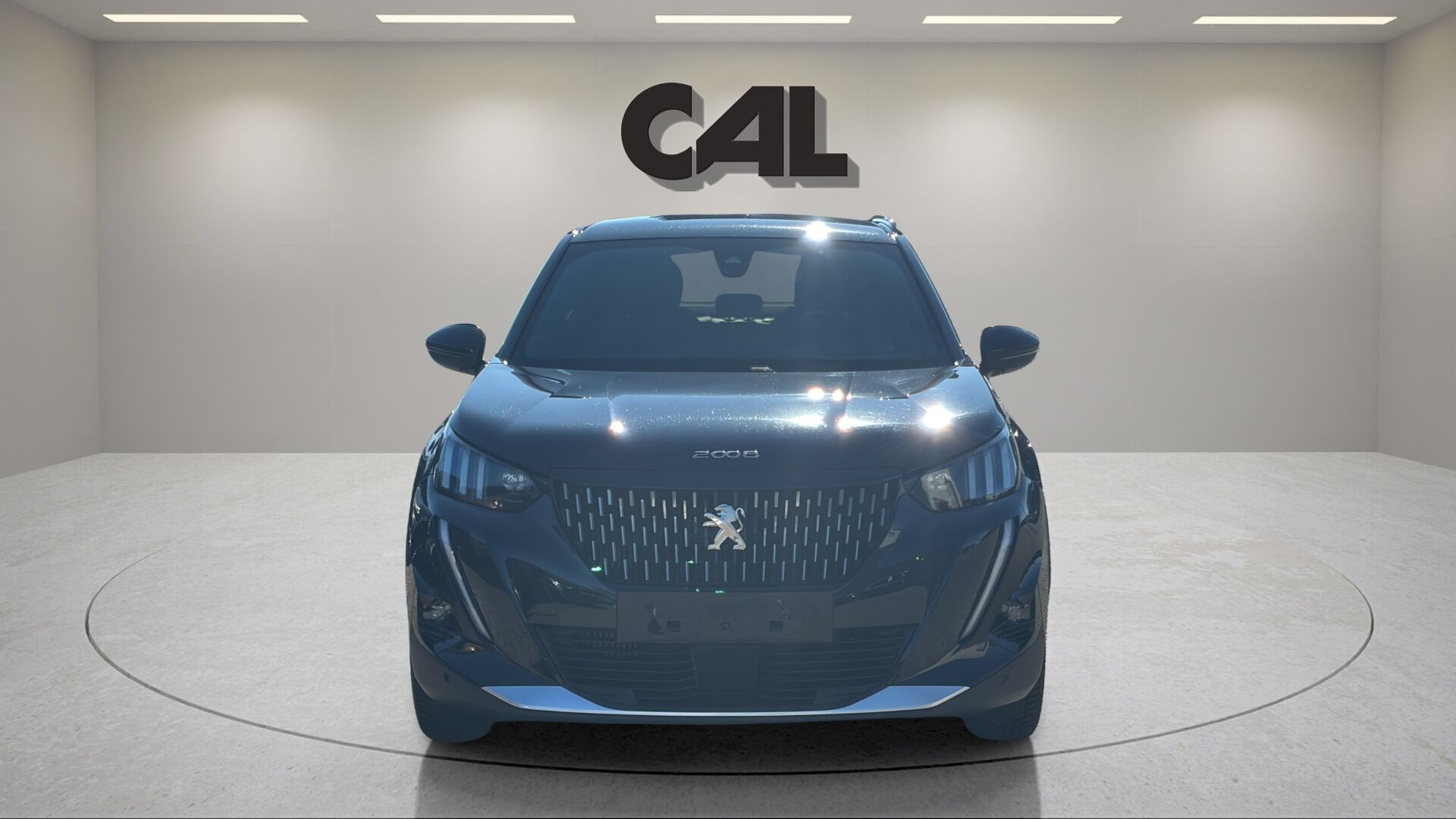 Sort Peugeot 2008 fra 2020