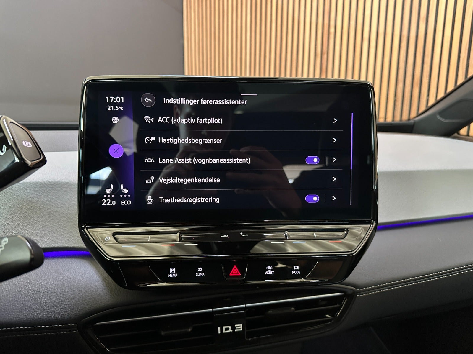 Grå VW ID.3 fra 2024