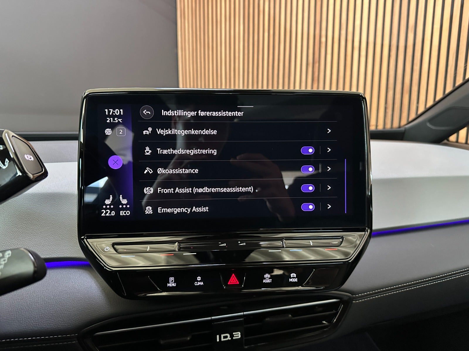 Grå VW ID.3 fra 2024