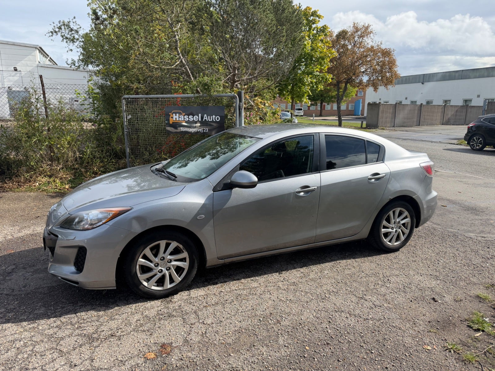 Grøn Mazda 3 fra 2011
