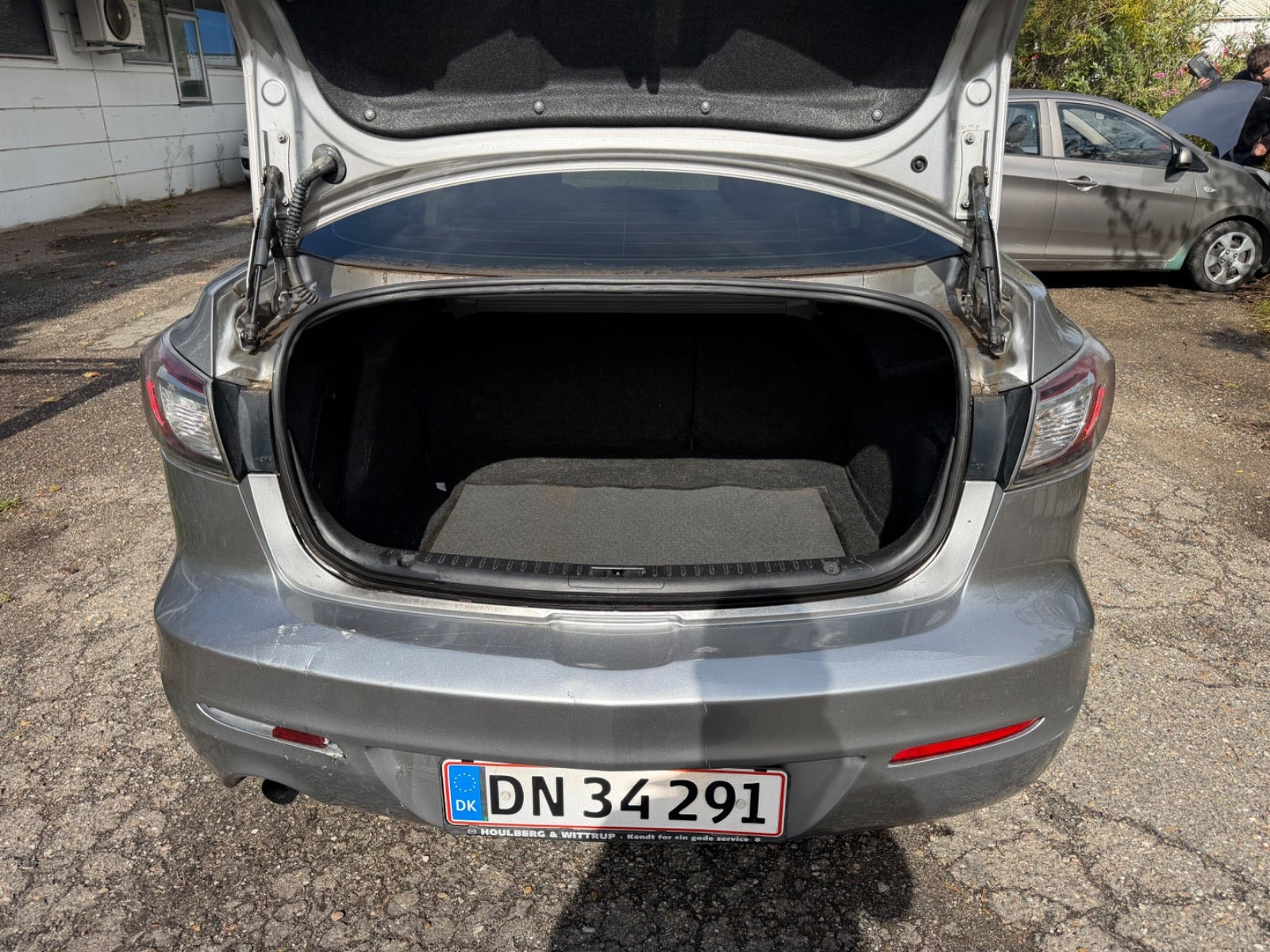 Grøn Mazda 3 fra 2011