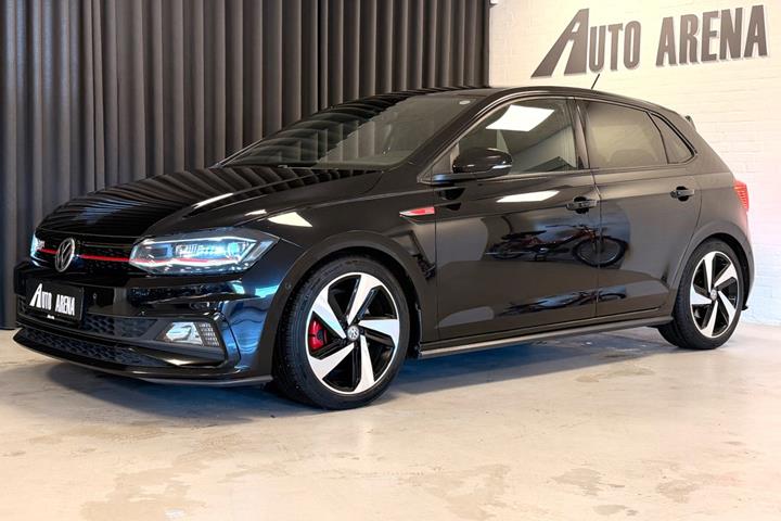 Sort VW Polo fra 2019