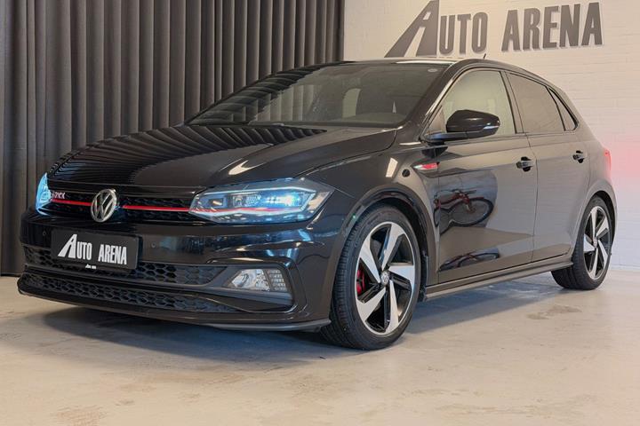 Sort VW Polo fra 2019
