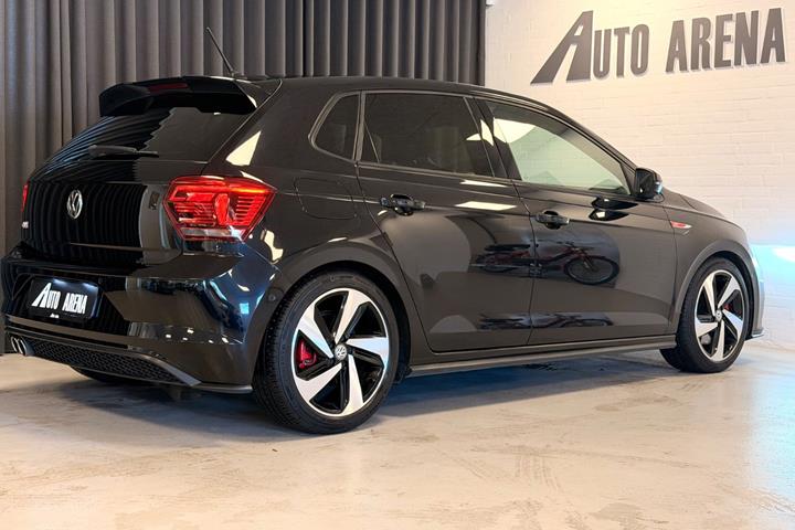 Sort VW Polo fra 2019