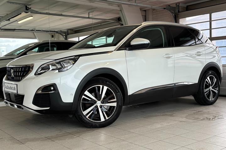 Hvid Peugeot 3008 fra 2018