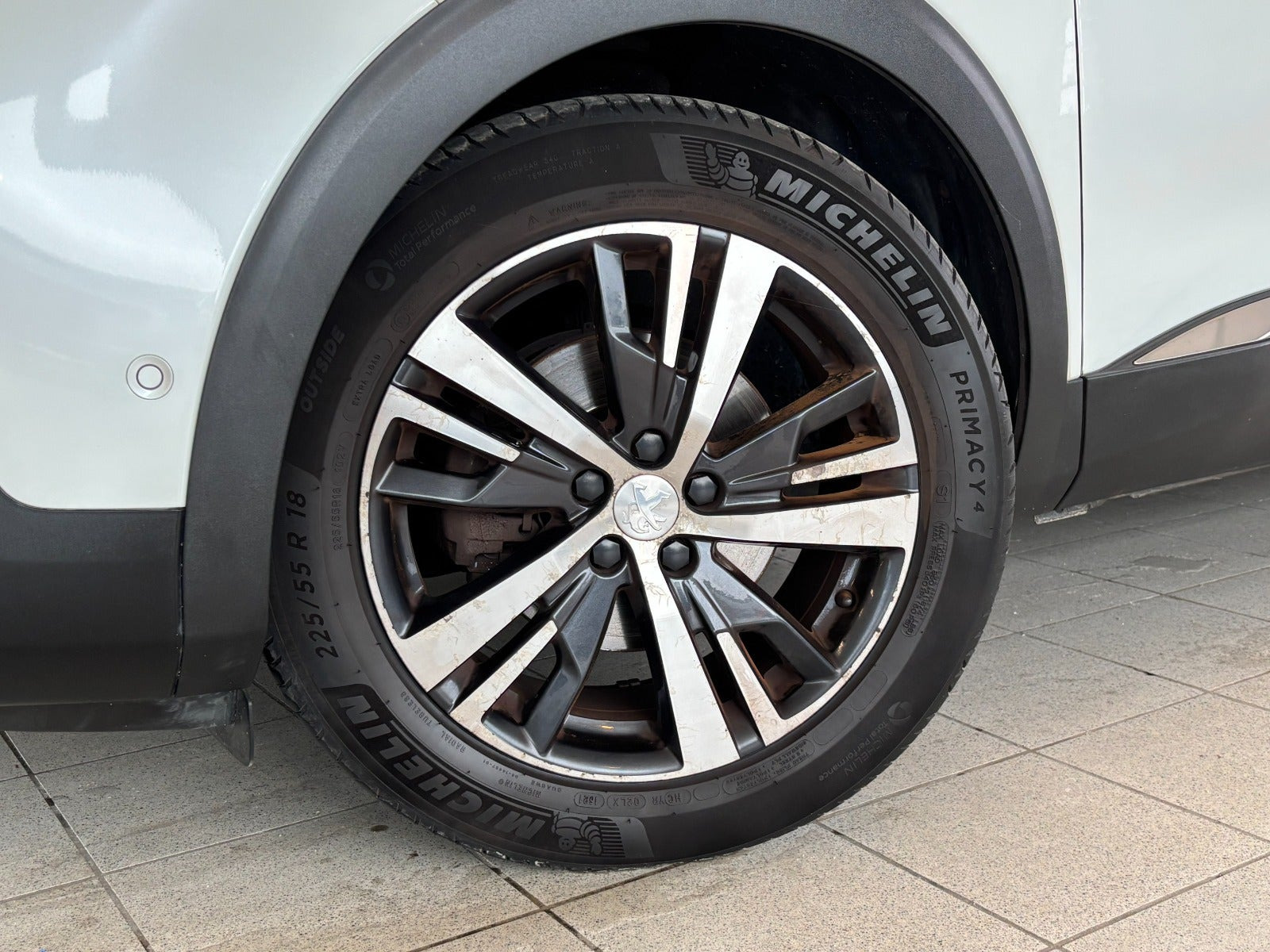 Hvid Peugeot 3008 fra 2018