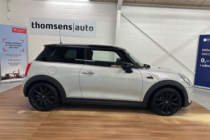 Sølv Mini Cooper fra 2019