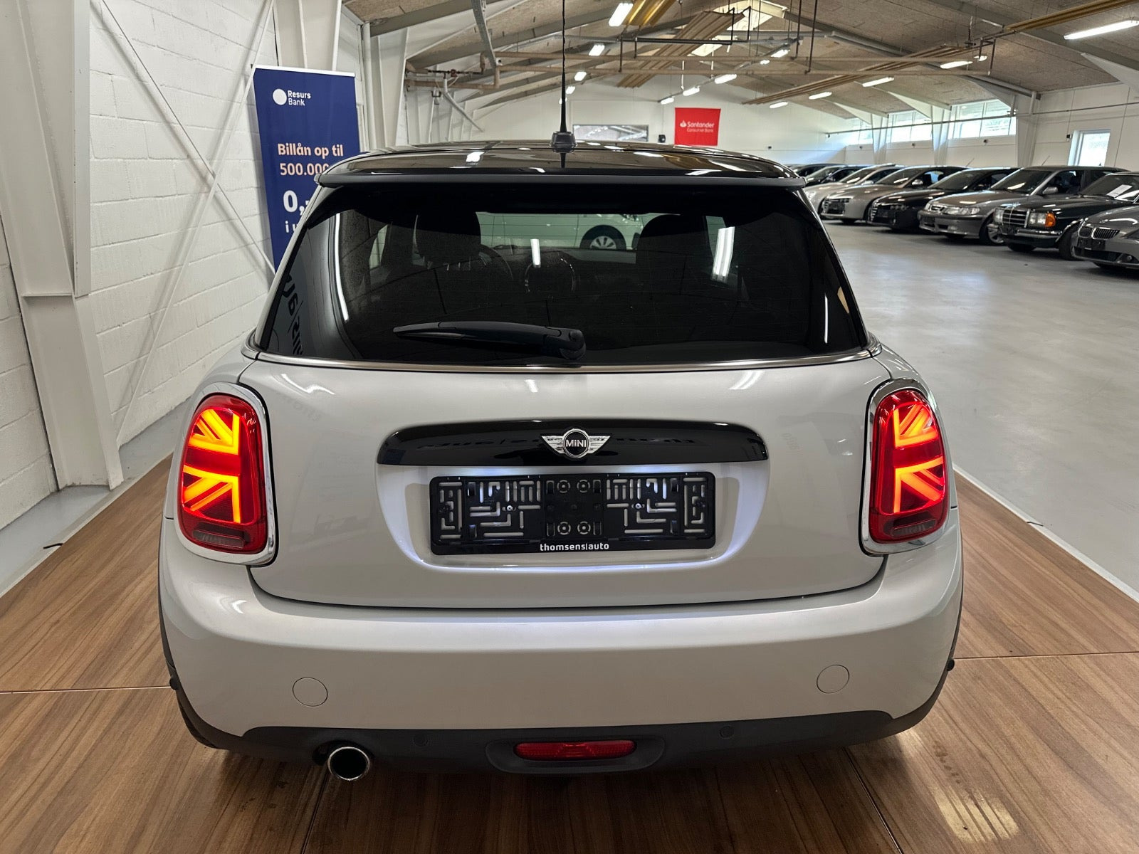 Sølv Mini Cooper fra 2019