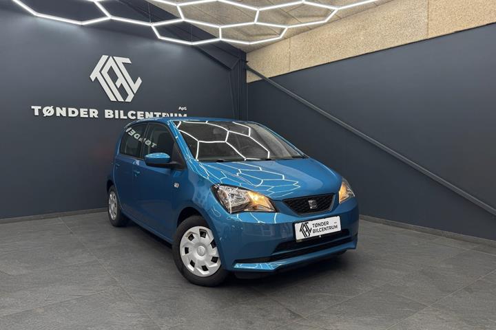 Blå Seat Mii fra 2018