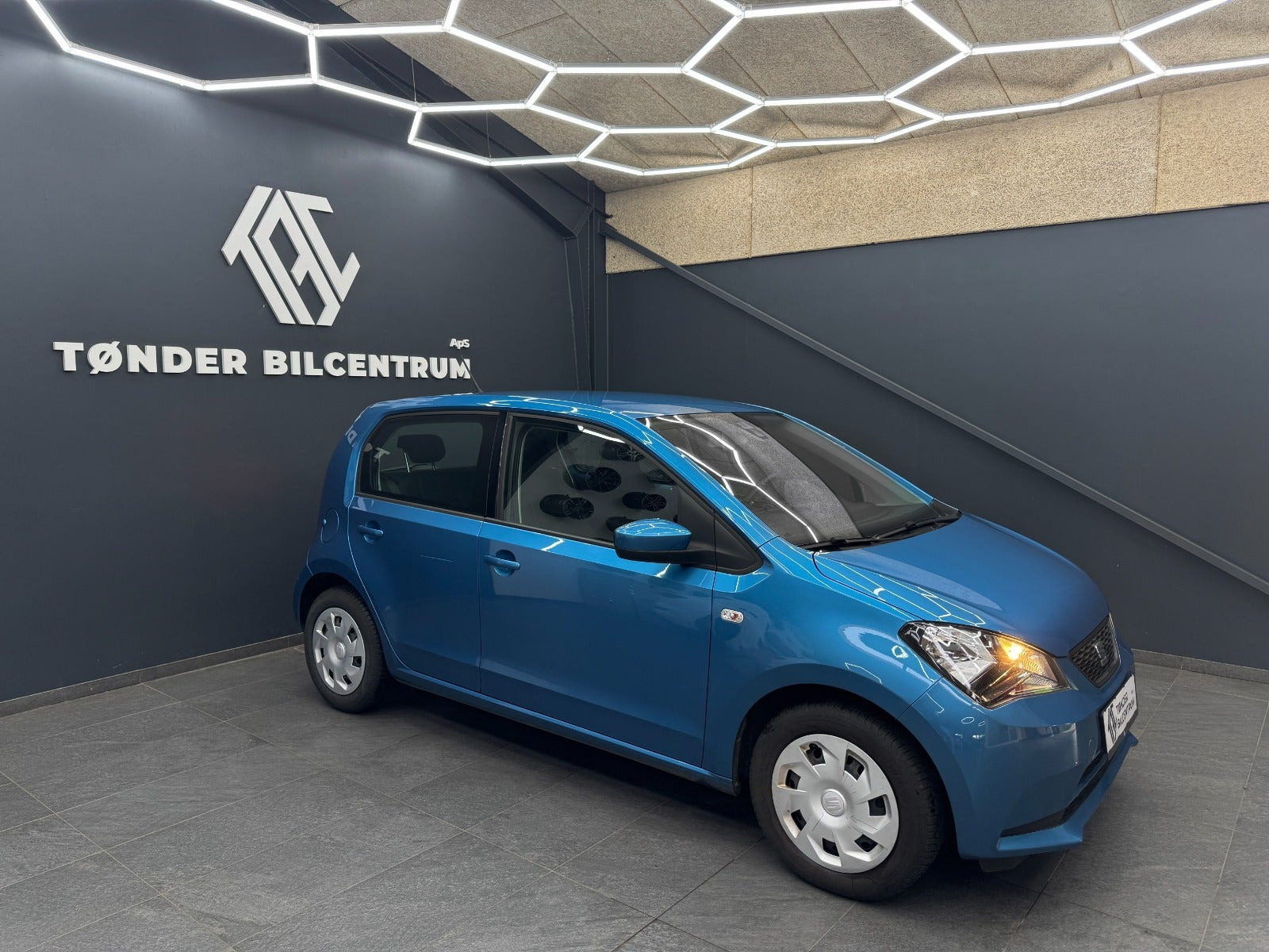 Blå Seat Mii fra 2018