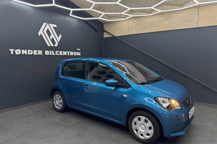 Blå Seat Mii fra 2018