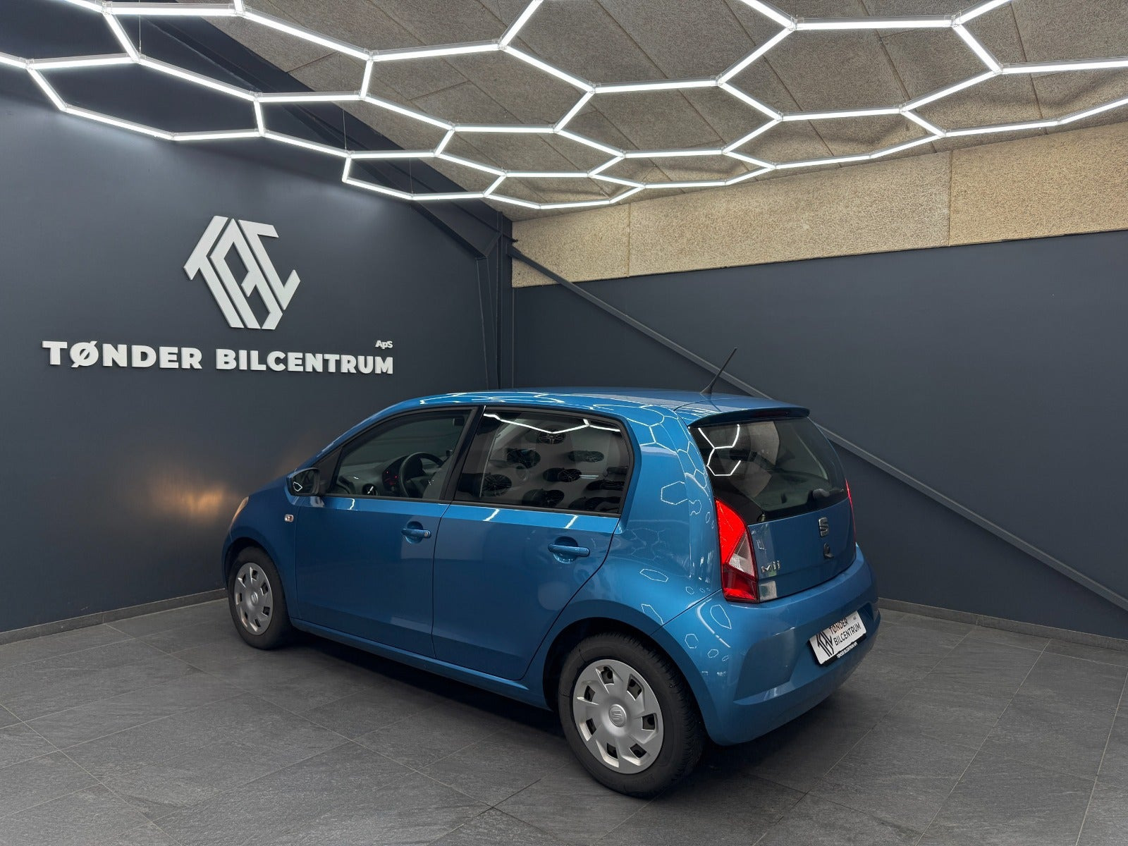 Blå Seat Mii fra 2018