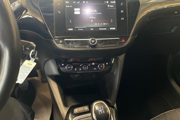 Sort Opel Corsa fra 2021