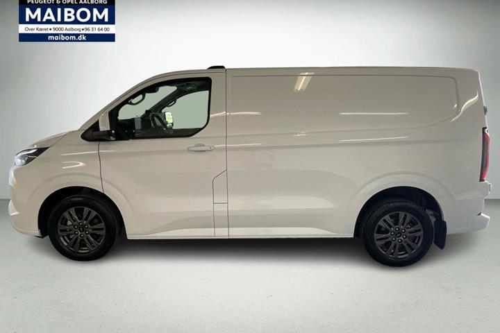Hvid Ford E-Transit Custom 320 L1 fra 2026