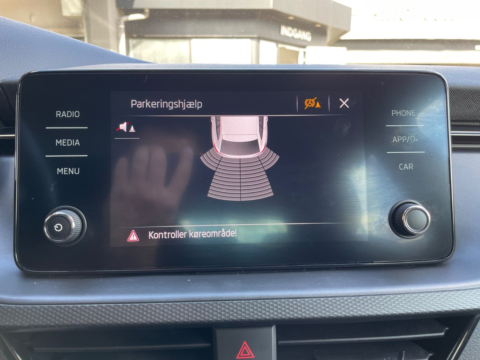 Sort Skoda Scala fra 2022