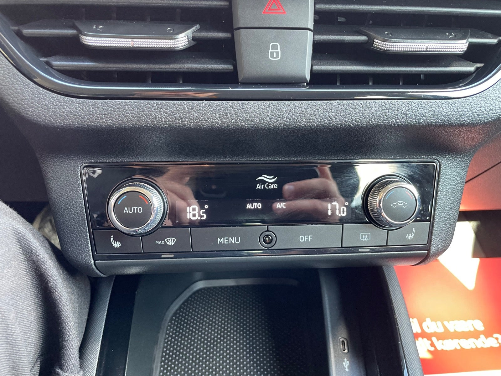 Sort Skoda Scala fra 2022