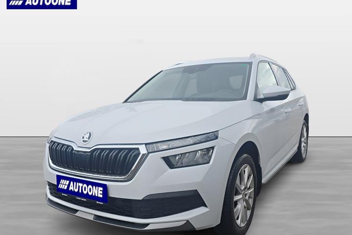 Hvid Skoda Kamiq fra 2020