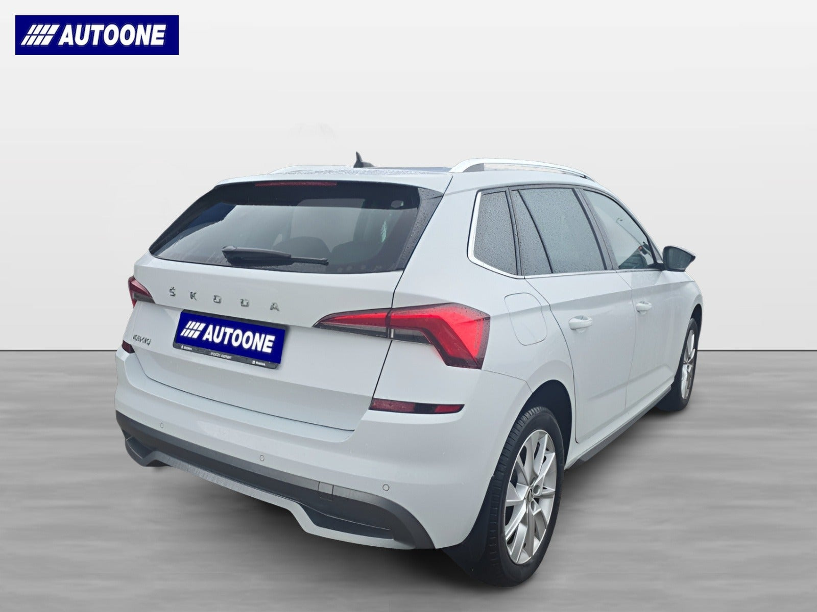 Hvid Skoda Kamiq fra 2020